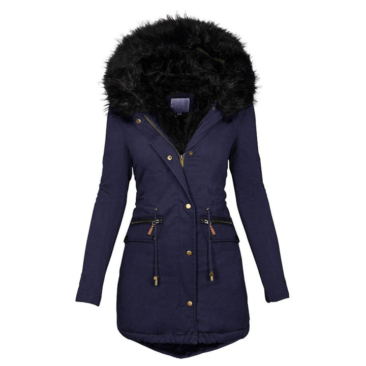 winter long with Adjustable Waist for Women&