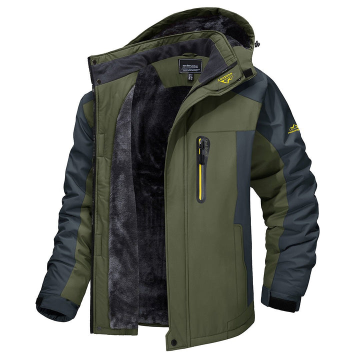 Water-resistant jacket outdoor