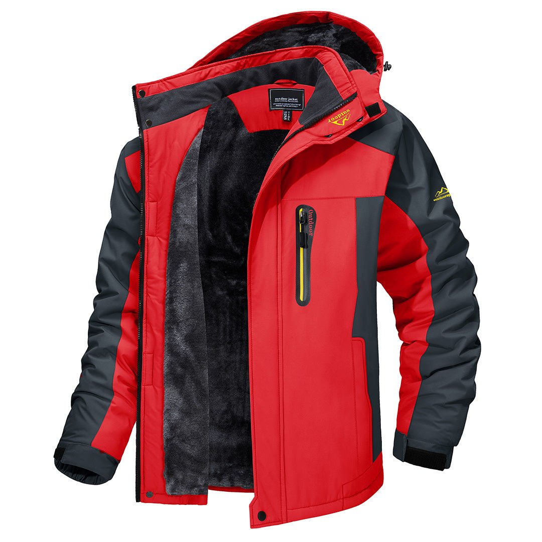 Water-resistant jacket outdoor