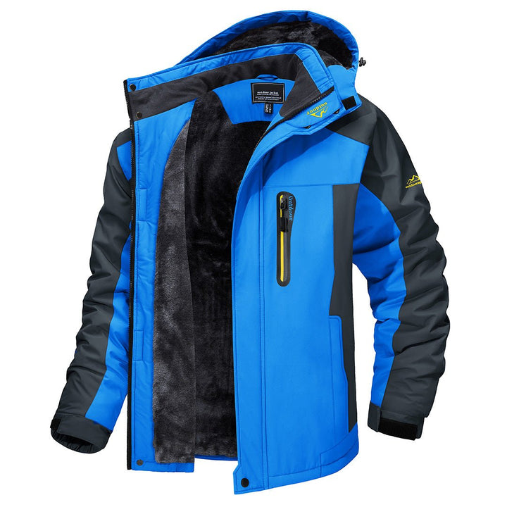 Water-resistant jacket outdoor