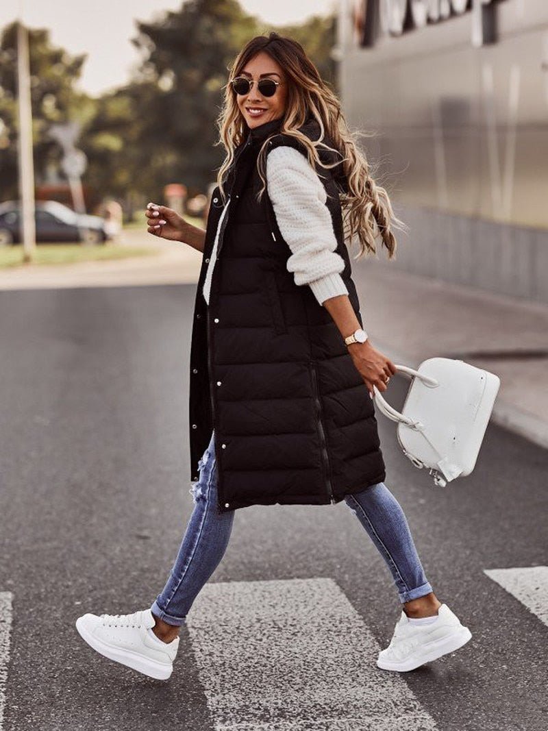 Long Gilet for women