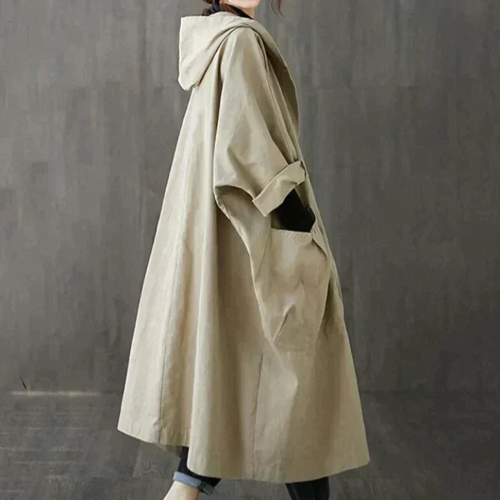 Oversized Trench coat for modern and comdlatable style