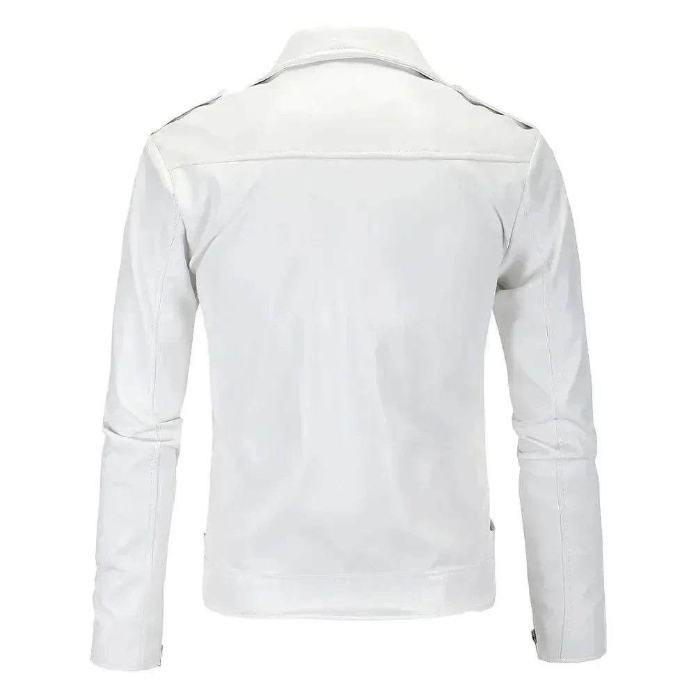 Slim Fit Biker Men&