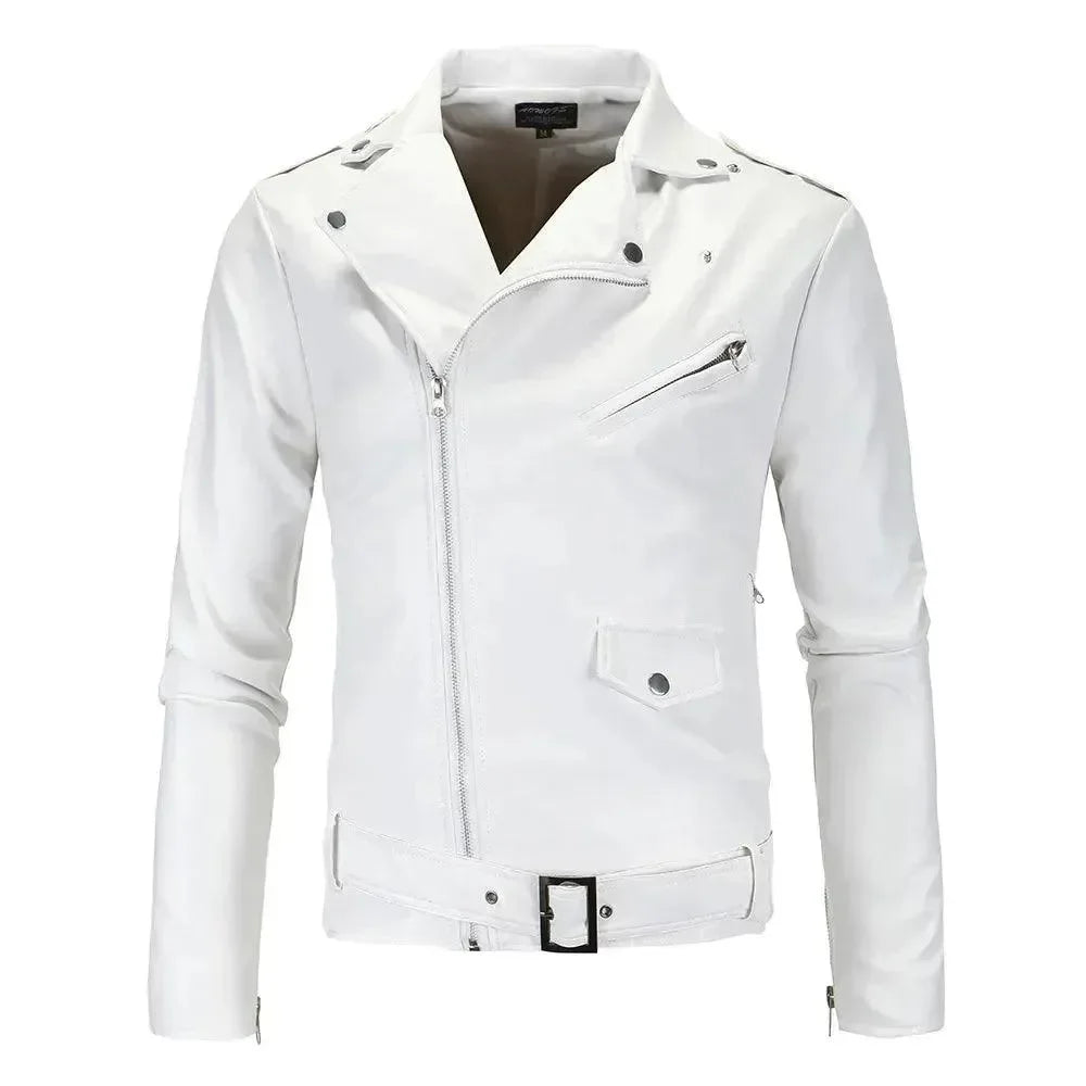 Slim Fit Biker Men&